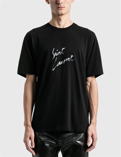saint laurent signature tee replica